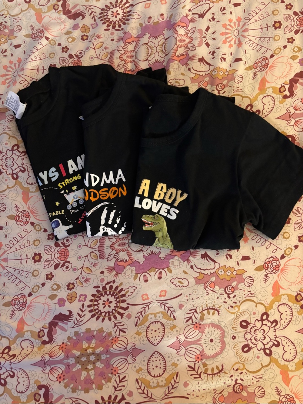 3 Pack Graphic Tees Boys 7 - Picture 3 of 16
